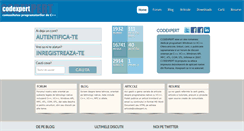 Desktop Screenshot of codexpert.ro